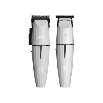 JRL Ghost Onyx kit 1 White/ Set mașină de tuns și mașină de contur